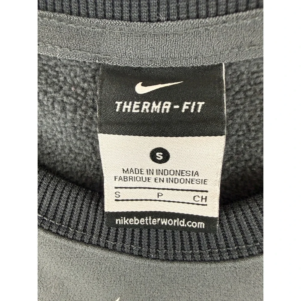 Nike Therma-FIT Baseball Training Top Mens Small Black 632119-060 Long Sleeve